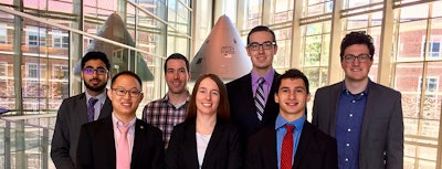 The team of undergraduate students from the College of Engineering recently won first place in NASA’s University Student Design Challenge. The team included Richard Brookes, Jessica Hoke, Alexander Kirtley, Colfax Putt and Ali Saroya from the School of Aeronautics and Astronautics; and Alex Krivitsky from the School of Civil Engineering. Image credit: Purdue College of Engineering