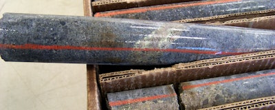 Mnet 176793 Copper Core Sample
