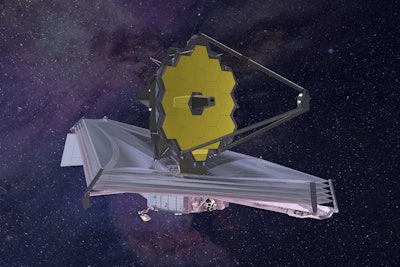 This 2015 artist's rendering provided by Northrop Grumman via NASA shows the James Webb Space Telescope. Image credit: Northrop Grumman/NASA via AP