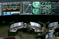 In this Aug. 18, 2017, file photo, electrical power flow and conditions are monitored at the California Independent System Operator grid control center in Folsom, Calif. Image credit: AP Photo/Rich Pedroncelli, file