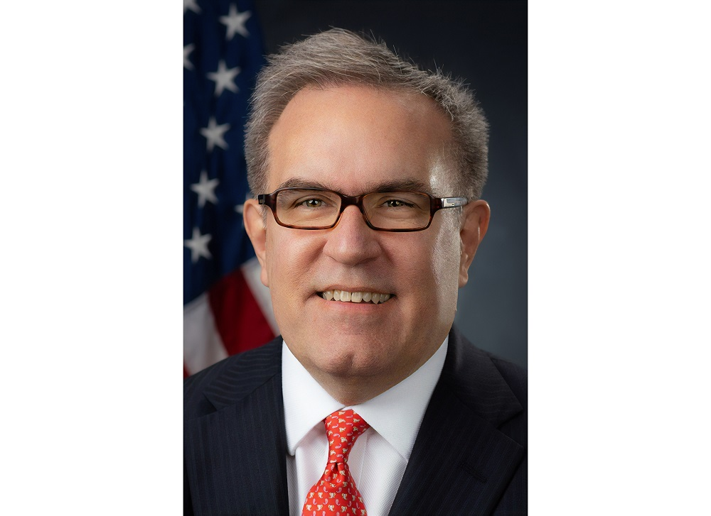 In this April 2018, photo provided by the Environmental Protection Agency, Andrew Wheeler poses for a photo in Washington. Image credit: EPA via AP