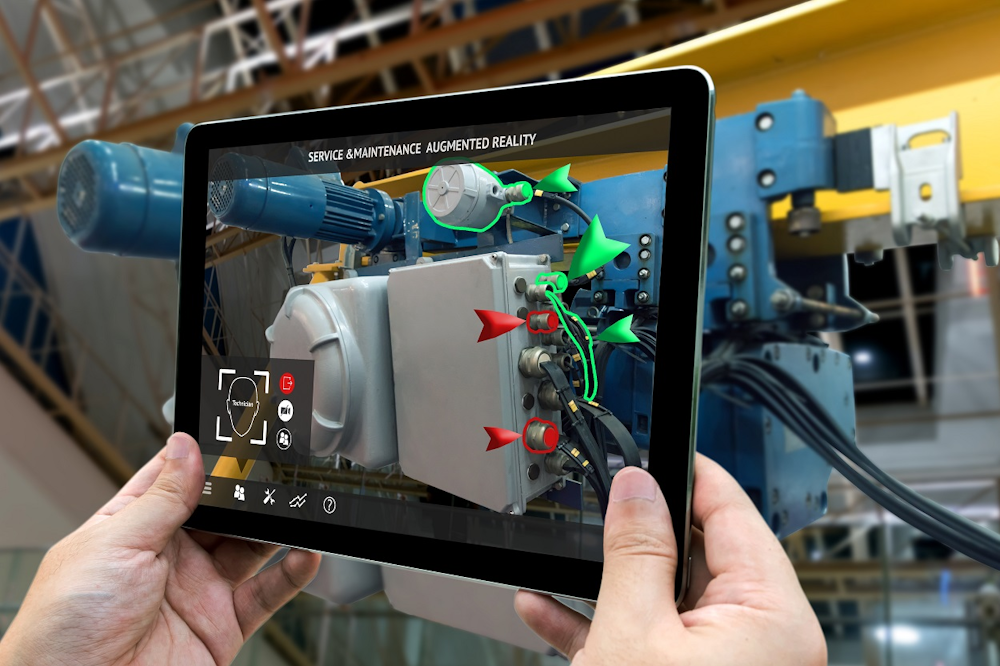 Augmented reality equipment clearance