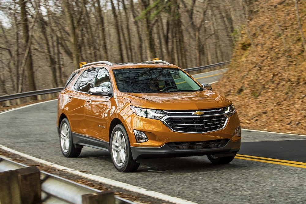 This undated photo provided by Chevrolet shows the 2018 Chevrolet Equinox, a vehicle capable of towing up to 3,500 pounds. Image credit: Jessica Lynn Walker/Courtesy of Chevrolet via AP