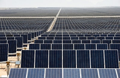When the plant reaches full capacity, it will supply enough electricity to power 1.3 million homes. (AFP/Yussel Gonzales)
