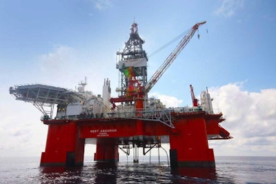 The Canada-Nova Scotia Offshore Petroleum Board is allowing BP Canada to resume drilling operations off the coast of Nova Scotia, a month after thousands of liters of drilling mud spilled into the Atlantic Ocean. (BP Canada/The Canadian Press)