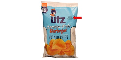 Mnet 156195 Utz Chips Recall Listing