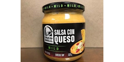 Mnet 156251 Taco Bell Salso Con Queso Recall Listing