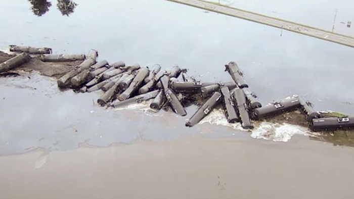 Mnet 195249 Derailment Flooding Sioux County Sheriff S Office Via Ap