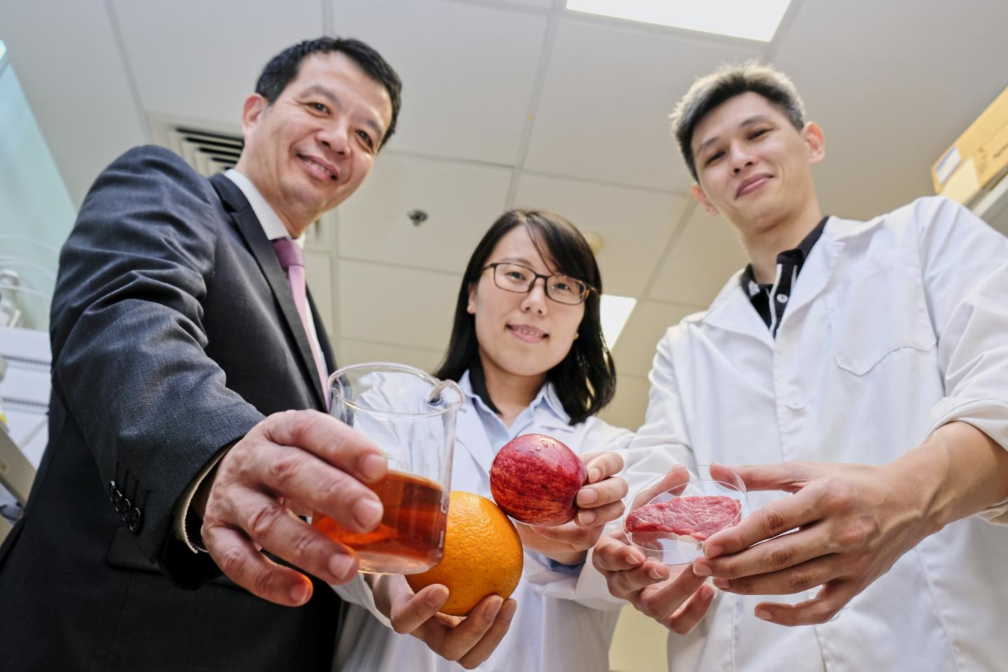 Scientists at NTU Singapore have discovered a plant-based food preservative that is more effective than artificial preservatives. (NTU Singapore)
