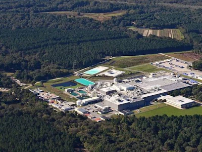 Westinghouse Nuclear fuel factory southeast of Columbia. (High Flyer/The State)