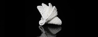 Printed ceramic origami mimicking the Sydney Opera House. Image credit: City University of Hong Kong