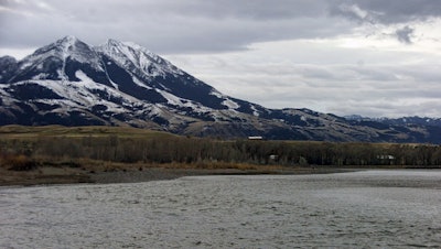 In this Nov. 21, 2016, file photo, the Yellowstone River is shown in Montana's Paradise Valley with Emigrant Peak in the background near Pray, Mont. Image credit: AP Photo/Matthew Brown, file