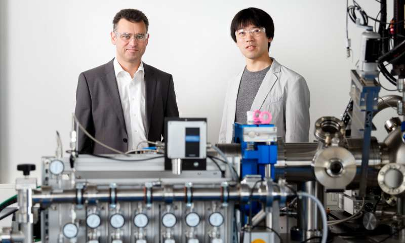 Researchers professor Emiel Hensen and Wei Chen from Eindhoven University of Technology. (Eindhoven University of Technology)