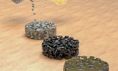 Researchers have created an epoxy-graphene foam compound that is tough and conductive without adding significant weight. (Rouzbeh Shahsavari Group)