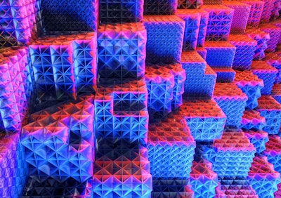 Plate-lattices will be the design of choice for future lightweight porous materials. (ETH Zurich/Marc Day)