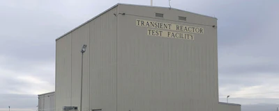 This Nov. 29, 2018 photo shows the exterior of the Transient Reactor Test Facility at Idaho National Laboratory about 50 miles west of Idaho Falls, Idaho. The facility has been restarted to test nuclear fuels as the U.S. tries to revamp a fading nuclear power industry with safer fuel designs and a new generation of power plants.(AP Photo/Keith Riddler)