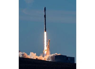 In this Dec. 3, 2018, file photo, In this photo provided by the U.S. Air Force, a SpaceX Falcon 9 rocket, carrying the Spaceflight SSO-A: SmallSat Express, launches from Space Launch Complex-4E at Vandenberg Air Force Base, Calif. Image credit: Senior Airman Clayton Wear/U.S. Air Force via AP, File