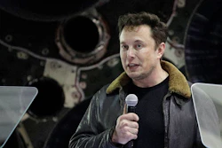 In this Sept. 17, 2018 file photo, SpaceX founder and chief executive Elon Musk speaks at an event to announce the name of the person who would be the first private passenger on a trip around the moon, in Hawthorne, Calif. Image credit: AP Photo/Chris Carlson, File