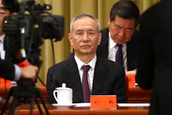 In this Jan. 2, 2019, file photo, Chinese Vice Premier Liu He attends an event to commemorate the 40th anniversary of the Message to Compatriots in Taiwan at the Great Hall of the People in Beijing. Image credit: AP Photo/Mark Schiefelbein, Pool, File