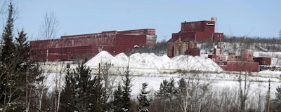 In this Feb. 10, 2016, file photo, the closed LTV Steel taconite plant is abandoned near Hoyt Lakes, Minn. An influential congresswoman wants to know why the Environmental Protection Agency opted against filing formal comments with state regulators when they were was considering whether to issue a key permit for the PolyMet copper-nickel mine in northeastern Minnesota. Minnesota Democrat Betty McCollum says it's 'remarkable' that the EPA did not formally weigh in before the Minnesota Pollution Control Agency issued the final water permit for the project last month. (AP Photo/Jim Mone)