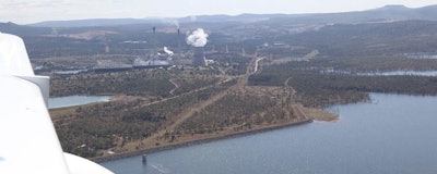 This is a modern coal-fired power station in southwest Queensland, Australia. (Professor Wolfgang Junkermann)