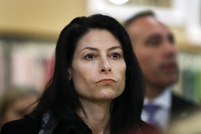 In this March 18, 2019, file photo, Michigan Attorney General Dana Nessel attends an event for Democratic presidential candidate Sen. Kirsten Gillibrand, D-N.Y., in Clawson, Mich. Image credit: AP Photo/Paul Sancya File
