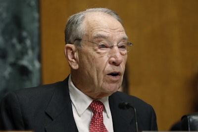In this Feb. 26, 2019, file photo, Sen. Chuck Grassley, R-Iowa, chairman of the Senate Finance Committee on Capitol Hill in Washington. Image credit: AP Photo/Jacquelyn Martin, File