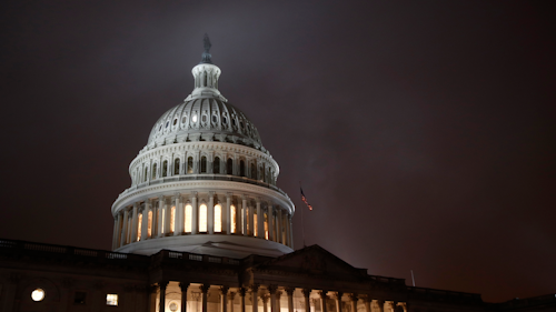 In this Dec. 9 file photo, mist rolls over the U.S. Capitol dome on Capitol Hill in Washington.