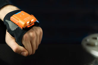 ProGlove's wearable barcode scanner.