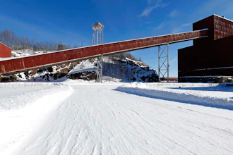 This Feb. 10, 2016 file photo shows a former iron ore processing plant near Hoyt Lakes, Minn., that would become part of a proposed PolyMet copper-nickel mine. The Minnesota Court of Appeals has rejected two of the most important permits for the planned PolyMet copper-nickel mine in northeastern Minnesota in a major victory for environmentalists. A three-judge panel ruled Monday, Jan. 13, 2019, that the state Department of Natural Resources erred when it declined to order a proceeding known as a 'contested case hearing' to gather more information on the potential environmental impacts of the project.
