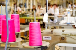 This April 10, 2012 file photo shows the production department at fashion giant Inditex's headquarters where Zara fashion garments are designed in La Coruna, Spain. Inditex, the retail giant that owns Zara, H&M and many other brands, announced a sustainability pledge in July, for example, saying it wants all its clothes to be made from sustainable or recycled fabrics by 2025.