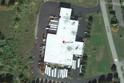 A Google Earth view of Nonni's Foods Ferndale, NY facility.