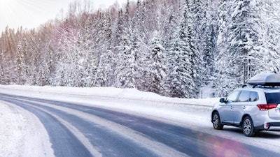 Winter Snow Roadway Suv Istock