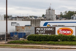 Tyson Foods' Wilkesboro, NC poultry production plant.