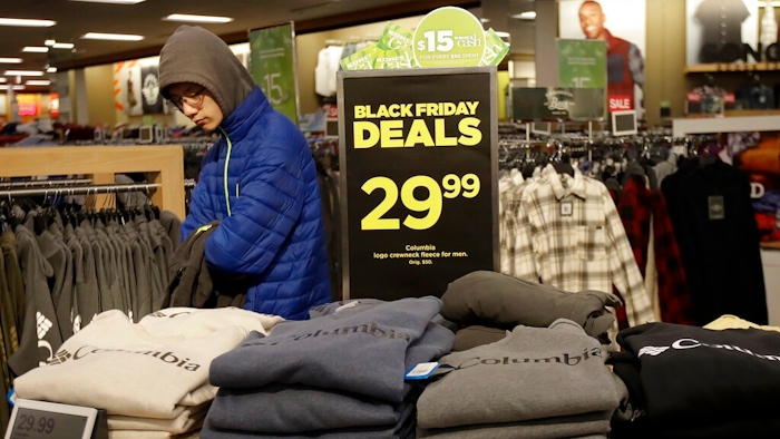 In this Nov. 29, 2019, file photo customers shop at a Kohl's store in Colma, Calif. Retail sales fell 0.5% in February 2020 indicating the consumer sector was slowing even before the coronavirus struck with force in the United States. The Commerce Department reported Tuesday, March 17, 2020 that the February drop in sales followed a solid 0.6% gain in January.