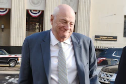 UAW official Edward Robinson leaves federal court in Detroit, Monday, March 2, 2020.