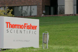 This April 26, 2007, file photo, shows the exterior of Thermo Fisher Scientific Inc., of Waltham, Mass.