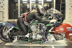 The Airbus Engineering Design & Services initiative offers the company’s knowledge and skills to other industries as illustrated by this wind tunnel evaluation of a motorcycle.