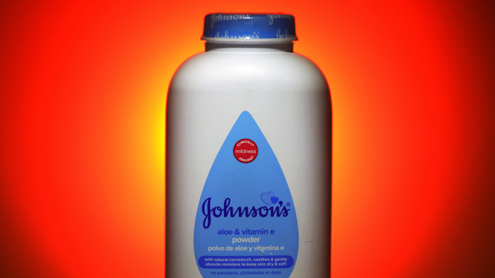 Johnson's Baby Aloe & Vitamin E Powder in Salt Lake City. Johnson & Johnson reports financial results Tuesday, April 14, 2020.