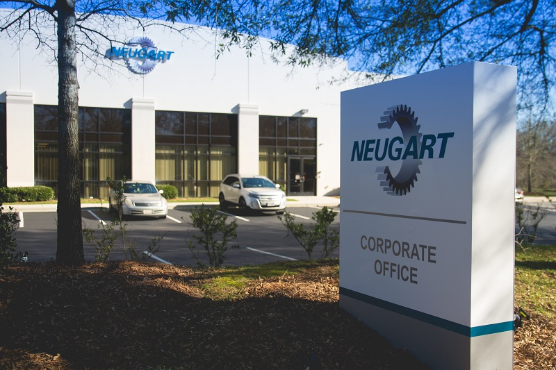Neugart USA's new state-of-the-art manufacturing and assembly plant in Charlotte, North Carolina.