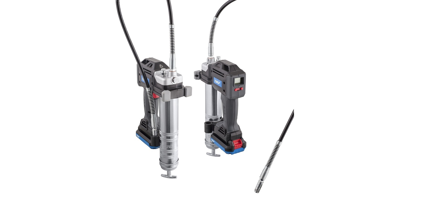 SKF's new Battery-Driven Grease Gun is a portable tool for manual lubrication.