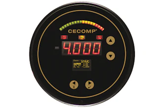 Cecomp's digital differential pressure gauges can measure positive, negative, or differential pressure.