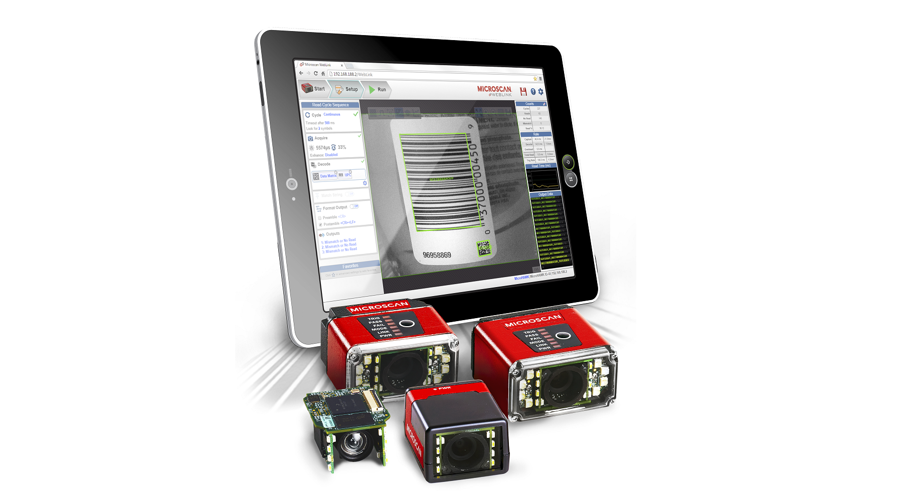 Microscan's WebLink 1.1 now supports new feature upgrades for the company&rsquo;s MicroHAWK Barcode Reader platform.