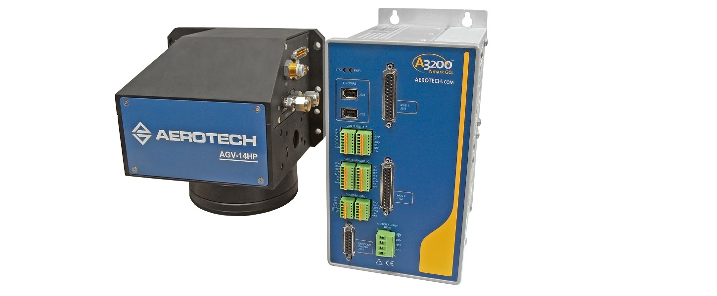 The Nmark GCL is a closed-loop, two-axis servo driver that controls Aerotech&rsquo;s AGV series scanners.