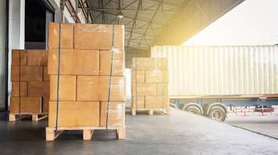 Boxes At Shipping Dock Istock