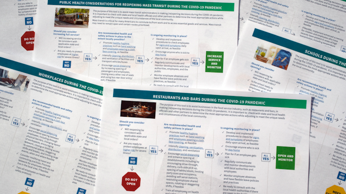 Documents that U.S. health officials have released as part of some long-delayed specific guidance.