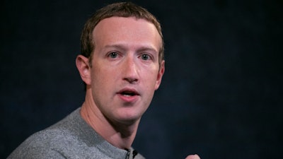 Facebook CEO Mark Zuckerberg