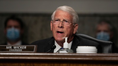 Senate Commerce, Science and Transportation Committee Chairman Roger Wicker.