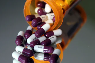 Pharmaceuticals are seen in North Andover, Mass.