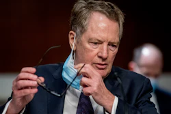 U.S. Trade Representative Robert Lighthizer arrives at a Senate Finance Committee hearing on Capitol Hill, June 17, 2020.